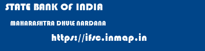 STATE BANK OF INDIA  MAHARASHTRA DHULE NARDANA   ifsc code